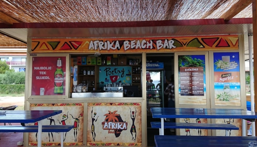 Afrika Beach Bar Umag cijene, slike, kontakt, forum komentari