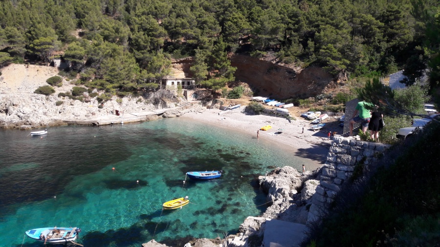 Uvala Sutmiholjska, otok Mljet