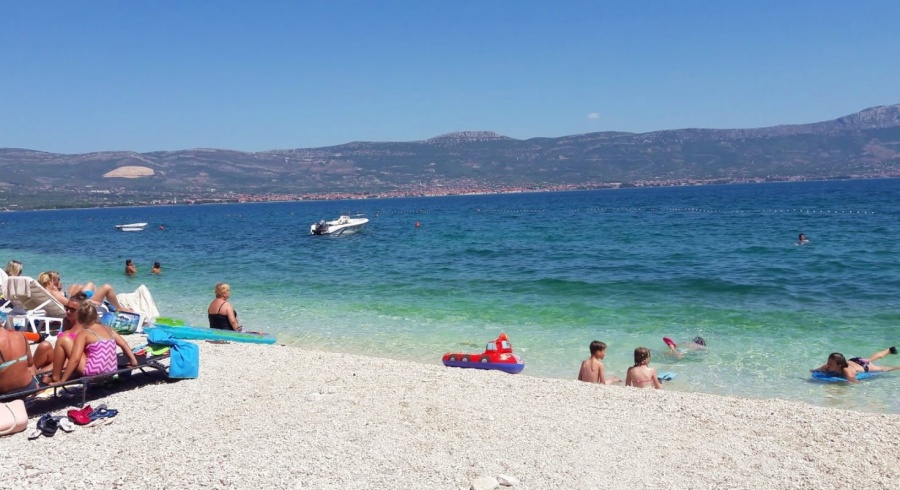 Plaža Arbanija Slatine Ciovo