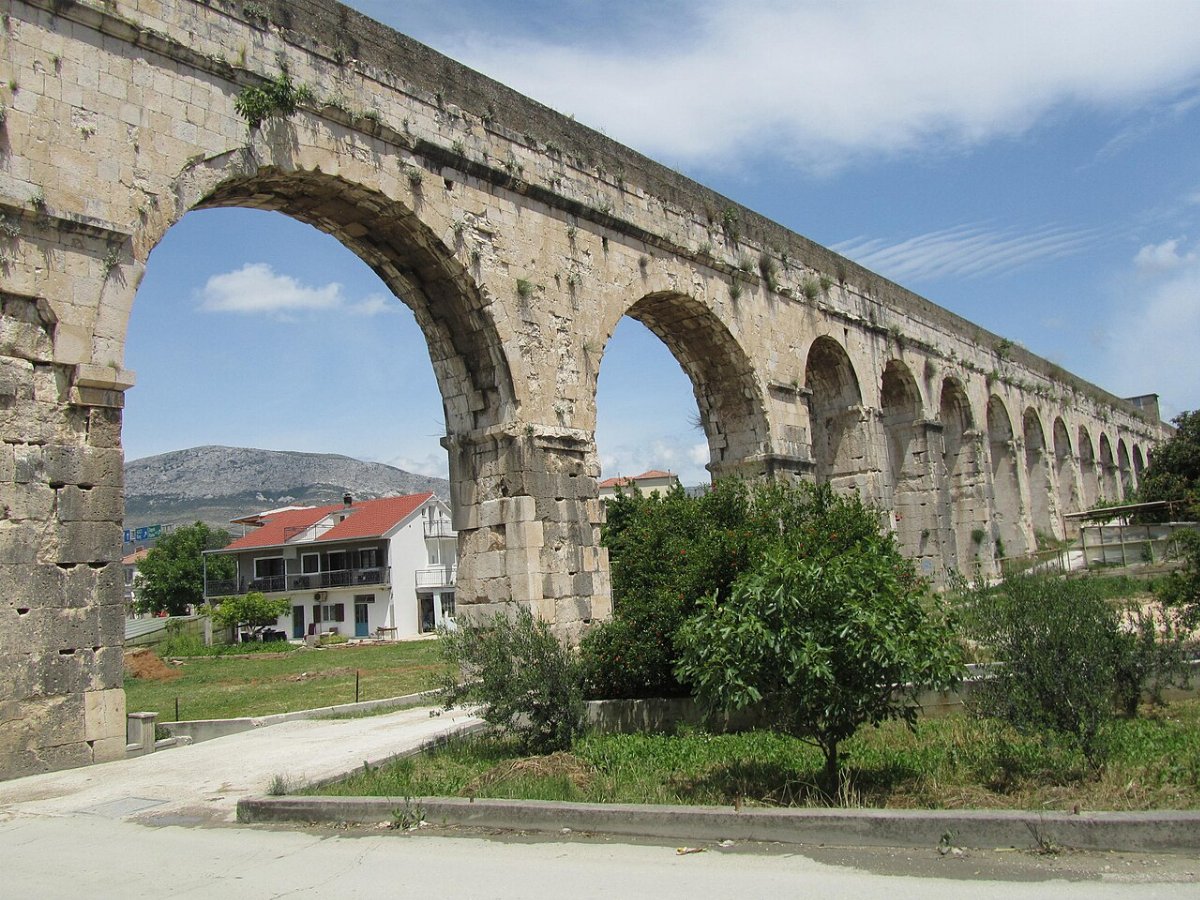 Dioklecijanov vodovod, Split