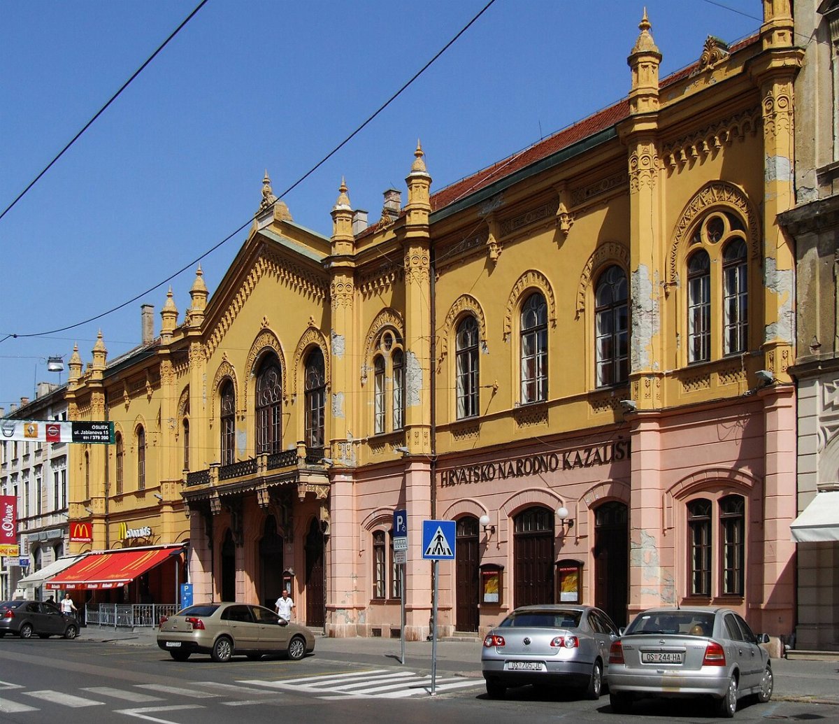 Hrvatsko narodno kazalište, Županijska 9, Osijek