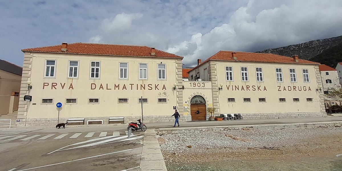 Zgrada skole i vinarske zadruge bol