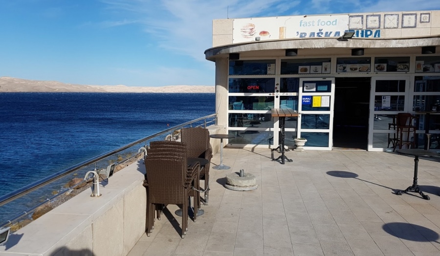 Restoran Fast Food "Baška Bura" Karlobag cijene, slike hrane, meni, kontakt forum komentar