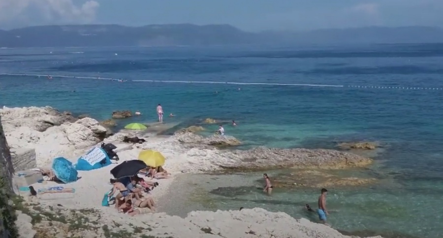 Plaža Lanterna Rabac, Labin