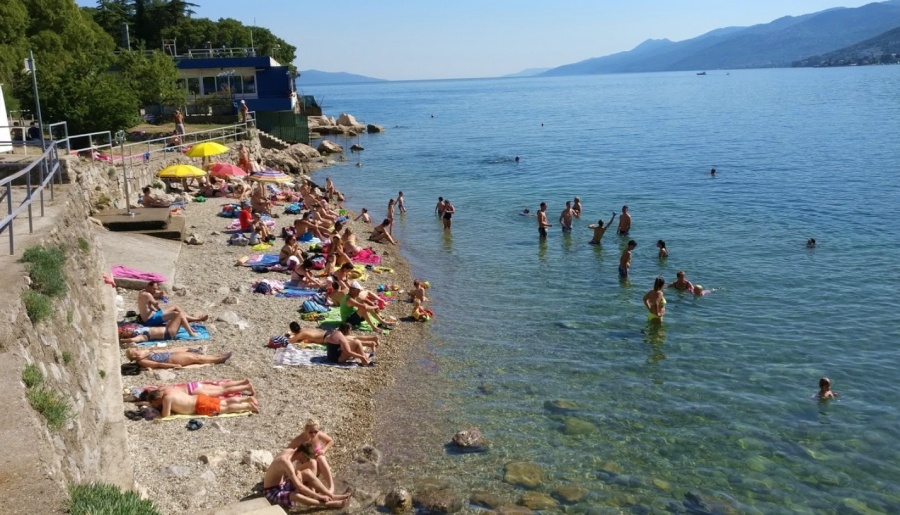 Plaža Preluk Rijeka Hrvatska