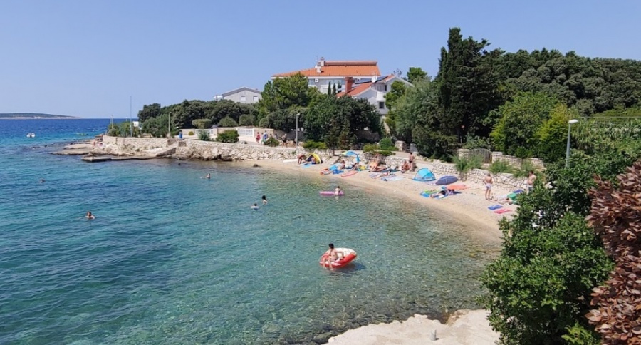 Plaže Mandre otok Pag Hrvatska