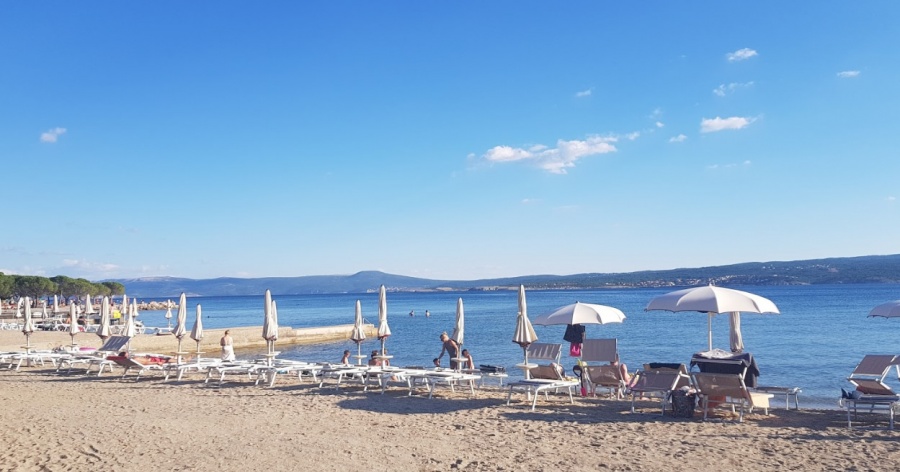 Plaža Crni Molo Crikvenica