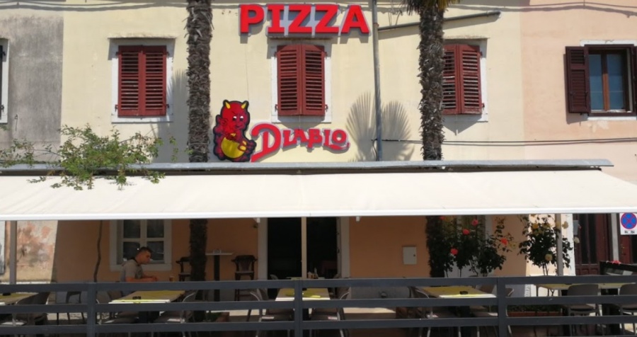 DIABLO PIZZERIA BISTRO Poreč cijene, slike hrane, meni, kontakt forum komentari jelovnik