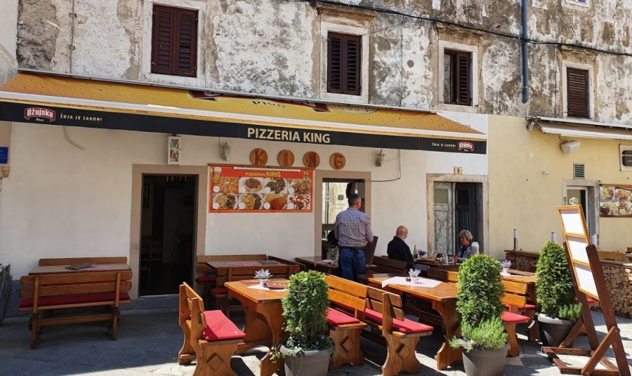 Pizzeria King Senj cijene, slike hrane, meni, kontakt komentari