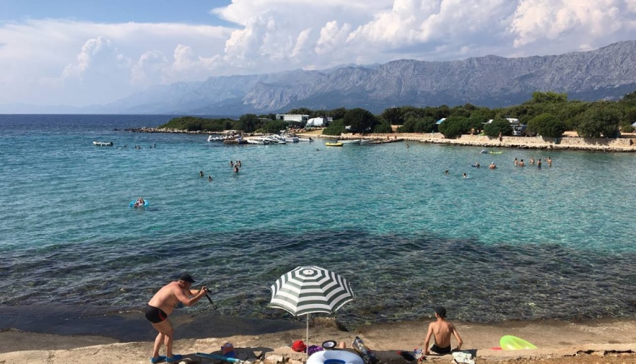 Plaža Mlaska Kamp Mlaska  Otok Hvar