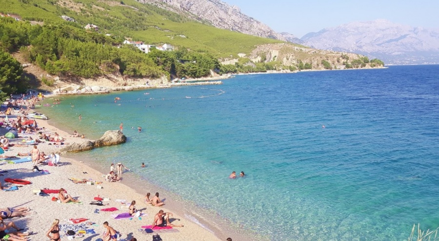 Plaža kampa Sirena Lokva Rogoznica