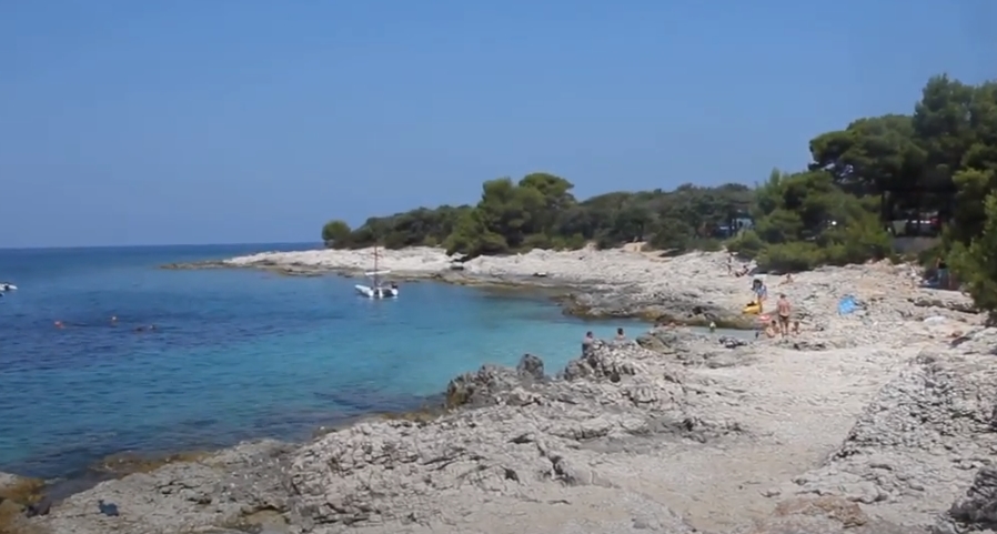 Plaža Lanterna (svjetionik) Veli rat Dugi Otok slike