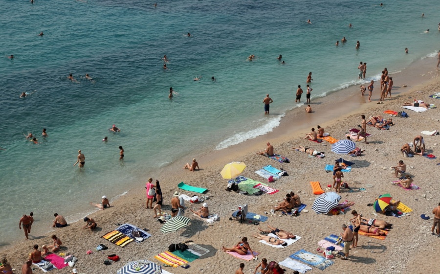 Plaža Banje - najbolja plaža u Dubrovniku