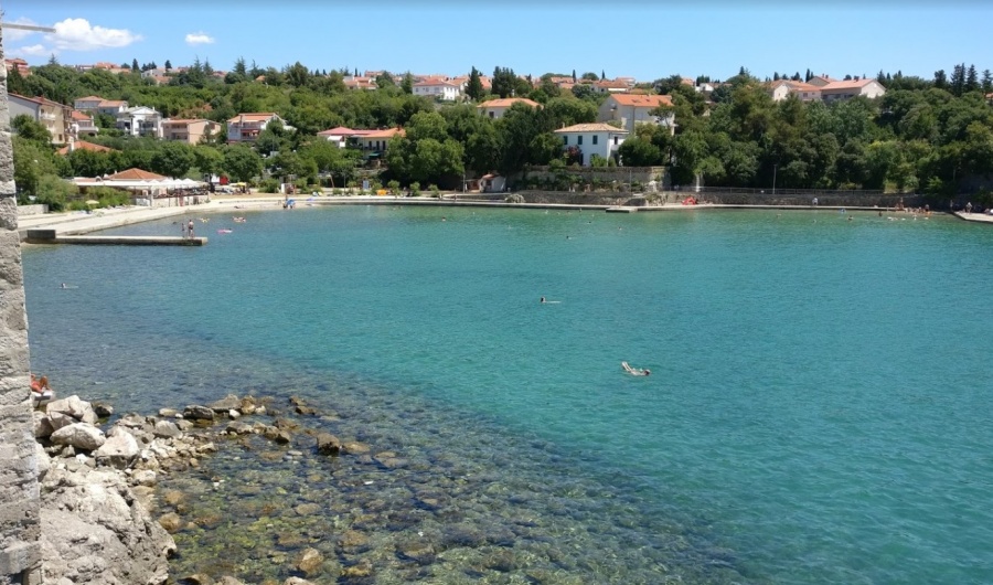 Plaža Rupa Malinska Slike