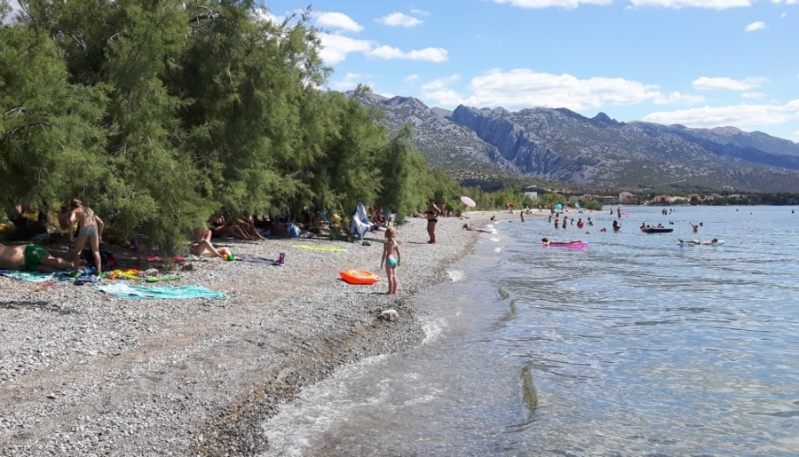 Plaža Večka Kula Starigrad Paklenica slike