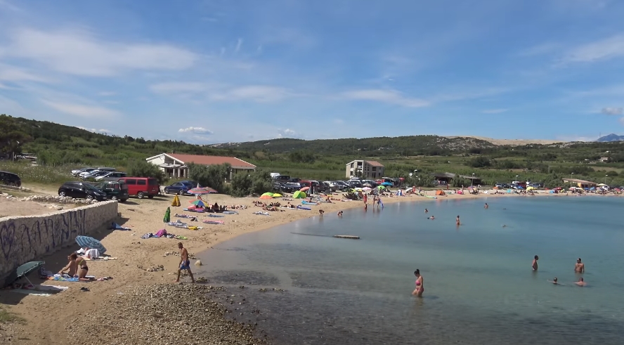 Plaža Caska Pag slike