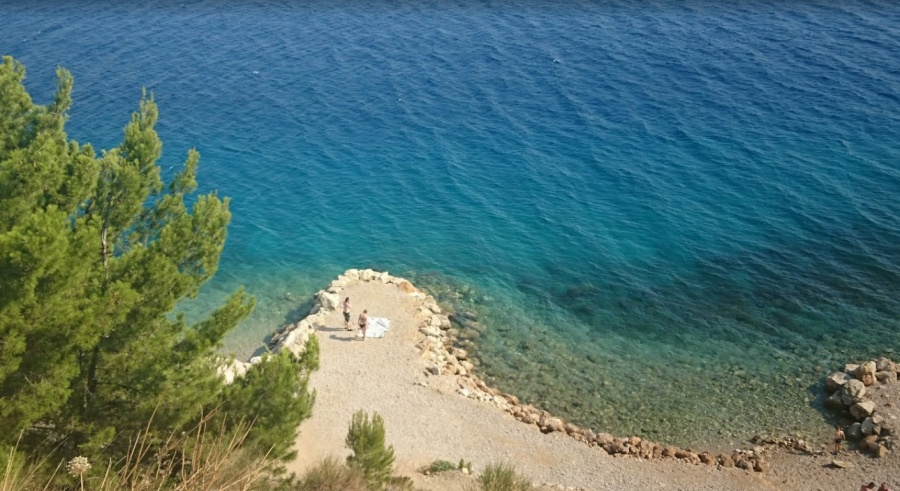 Plaža Ruskamen Stanići - Čelina Omiš