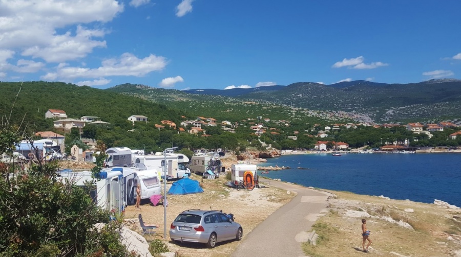 Kamp Punta Povile slike, plaža, kontakt