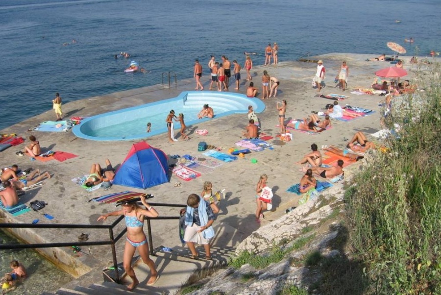 Plaža Crveni Vrh Piranski zaljev