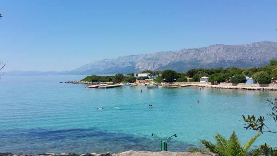 Plaža u kampu Mlaska, FKK dio