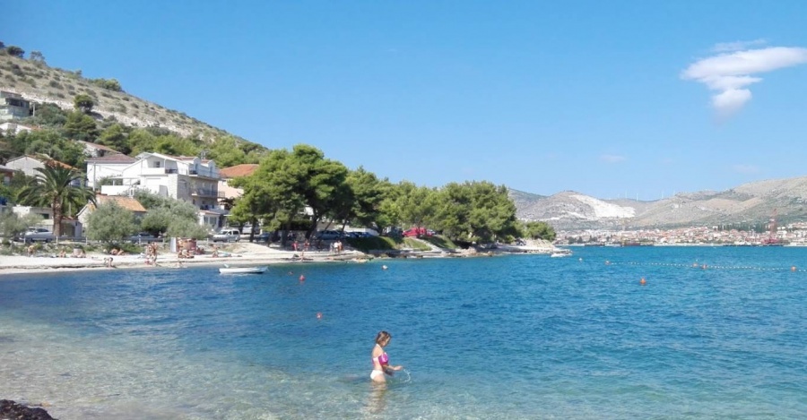 Plaža na otoku Čiovo - Mastrinka