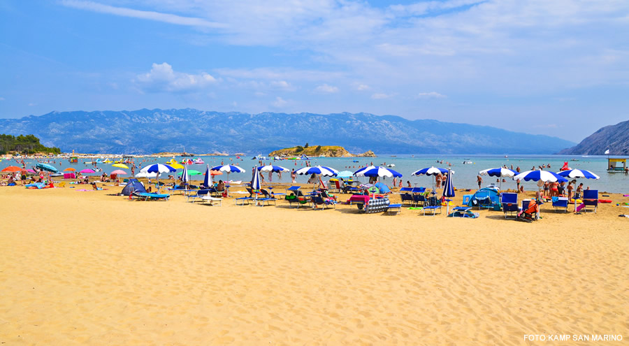 Rajska plaža Lopar Rab