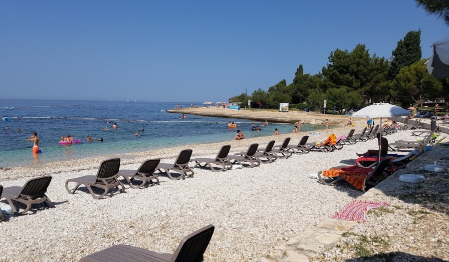 Plaža Materada Poreč, apartmani i hotel Materada