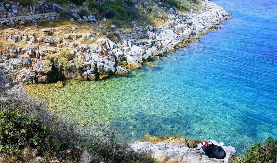 Plaža Vale Škura, Veli Lošinj