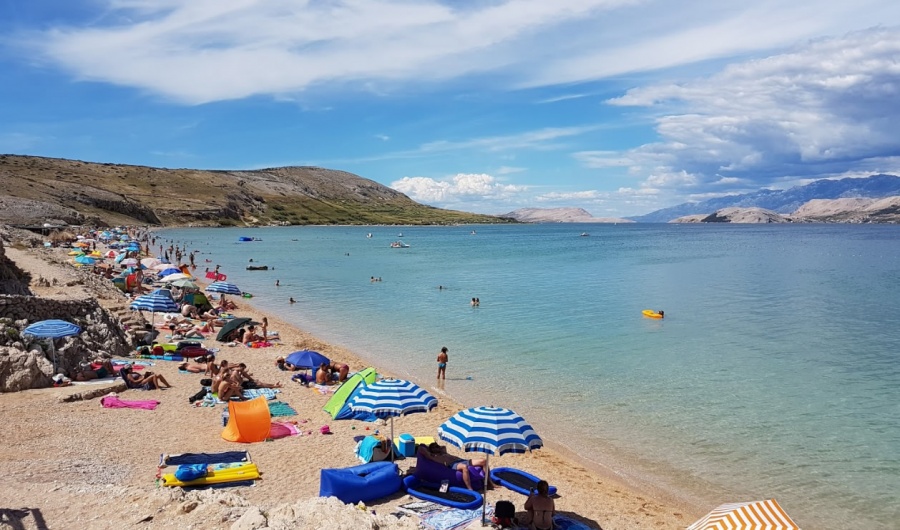 Plaža Čista, Kolan Otok Pag slike