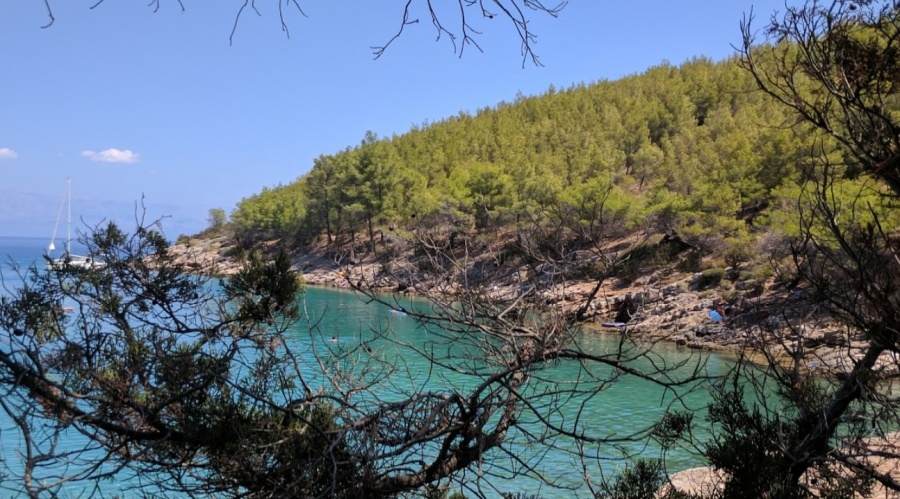 Plaža Vrboska Jelsa Hvar