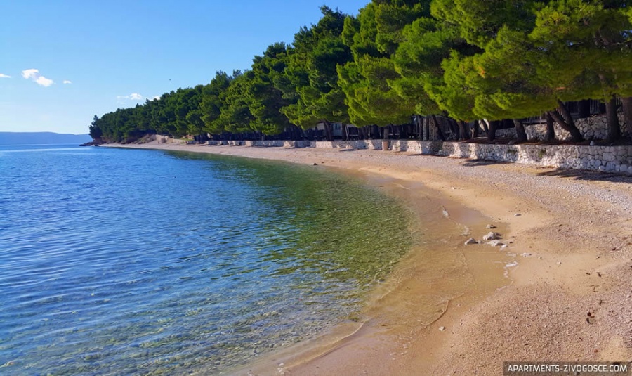 Plaža i kamp Dole Živogošće Blato