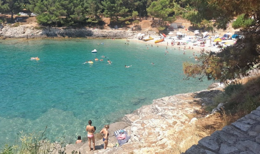 Plaža Gortanova uvala Pula