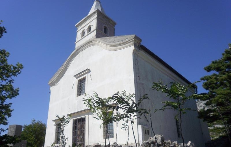 Kapela Blažene Djevice Marije od sedam žalosti Karlobag - Kalvarija