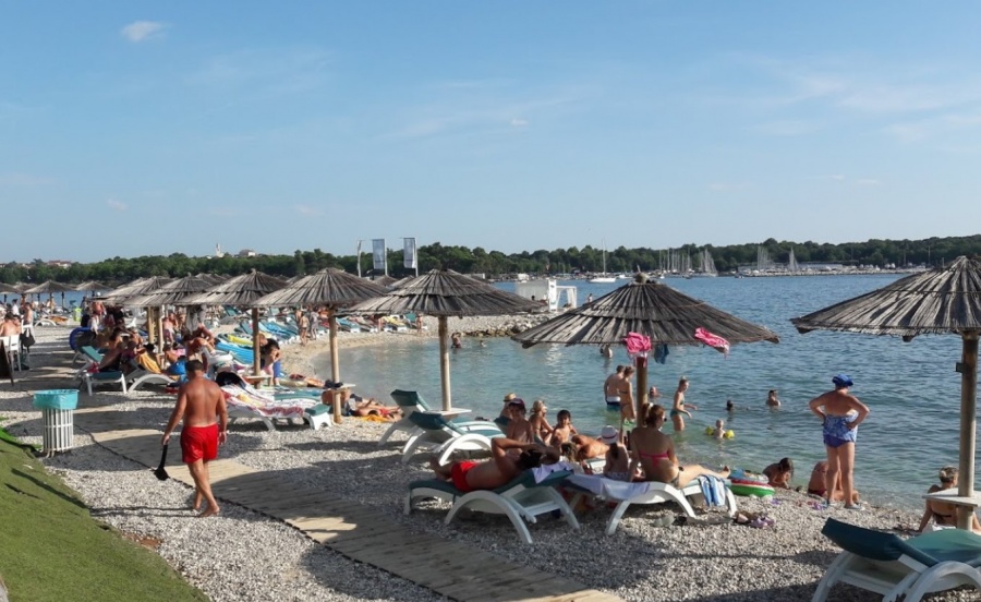 Plaža Polidor Funtana Vrsar