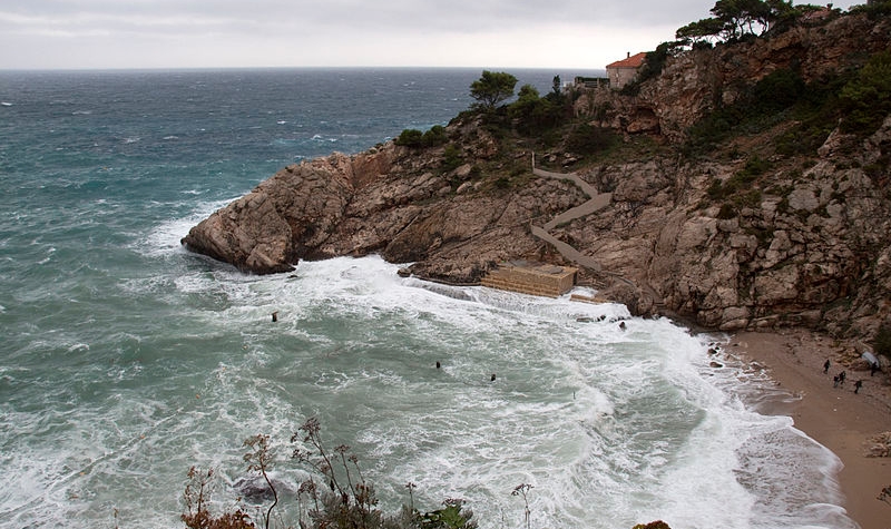 Bellevue plaža u Dubrovniku