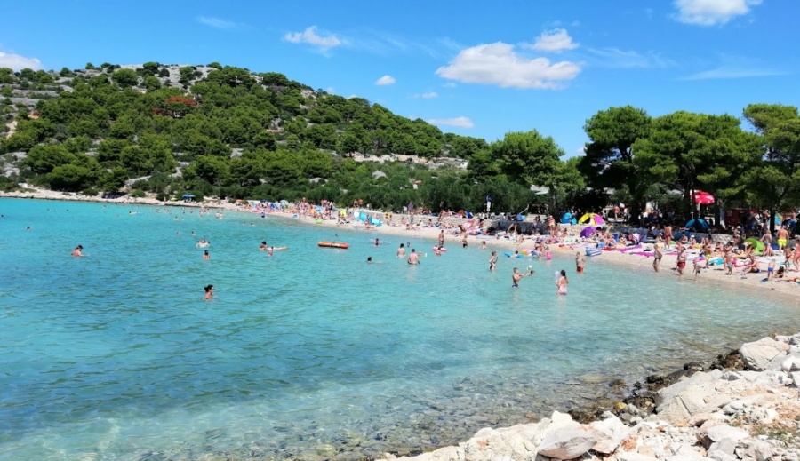 Otok Murter - Plaža Podvrške