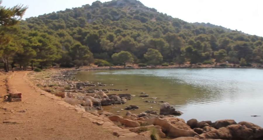 Plaža Telašćica Kornati, Slano jezero mir slike