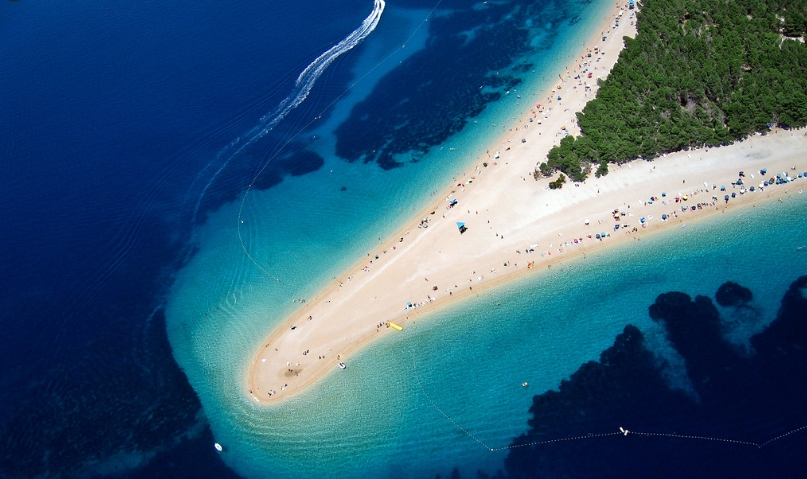 Plaža Zlatni Rat, Bol na Braču slike