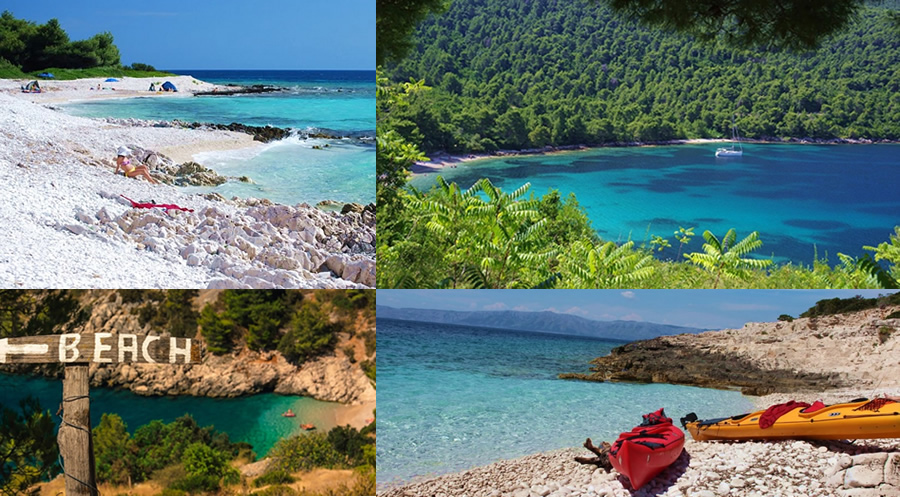 Najljepše plaže u Hrvatskoj su mjestu Metajna na Pagu i Žuljana na Pelješcu, pogledajte ostala mjest