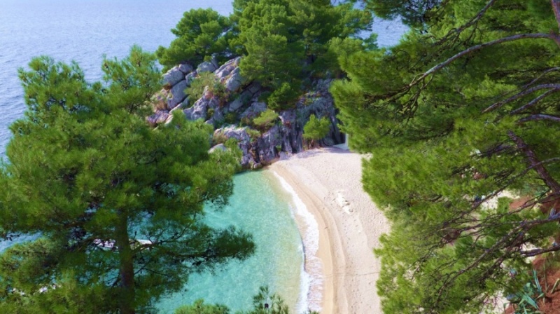 Makarska rivijera Plaže