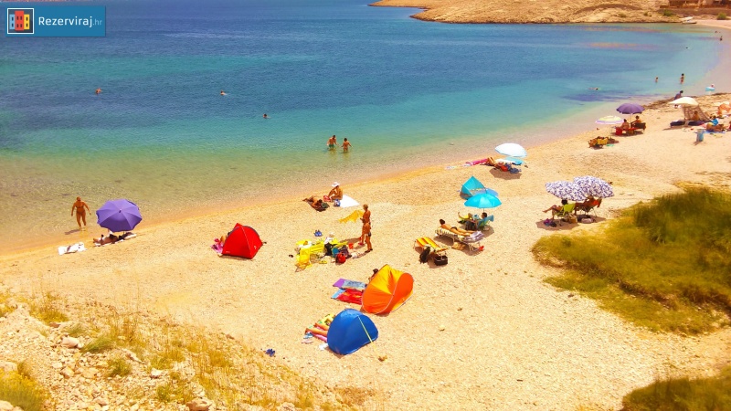 Plaža Beach Ručica Pag