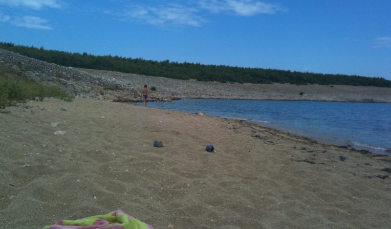 Povljana plaža beach perilo